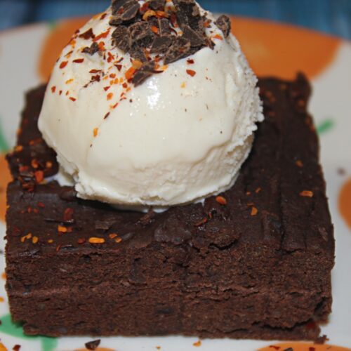 gluten-free black bean brownies