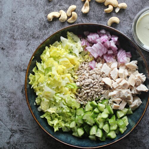 chicken salad with ranch dressing