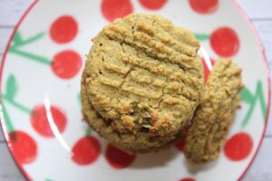 gluten-free avocado matcha cookies
