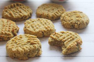 gluten-free avocado matcha cookies
