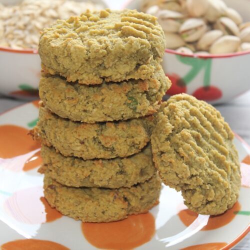 gluten-free avocado matcha cookies